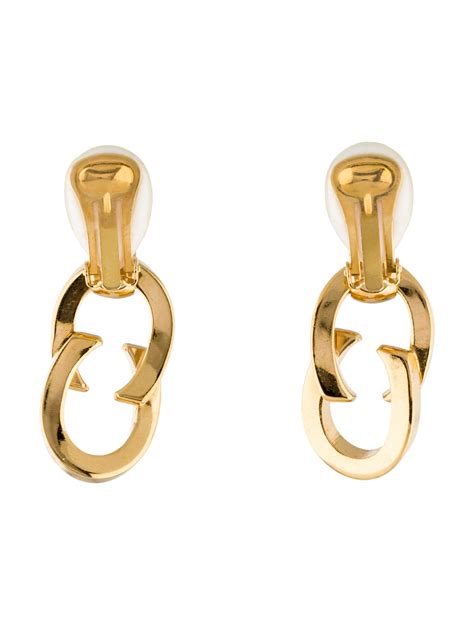 gucci clip-on earrings